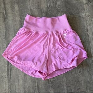 Gym Shark VITAL SEAMLESS 2.0 2-IN-1 SHORTS Sorbet Pink Marl Small